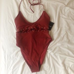 Brand New Rust One piece Swimsuit